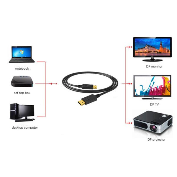 Displayport 1.2 Port Kable