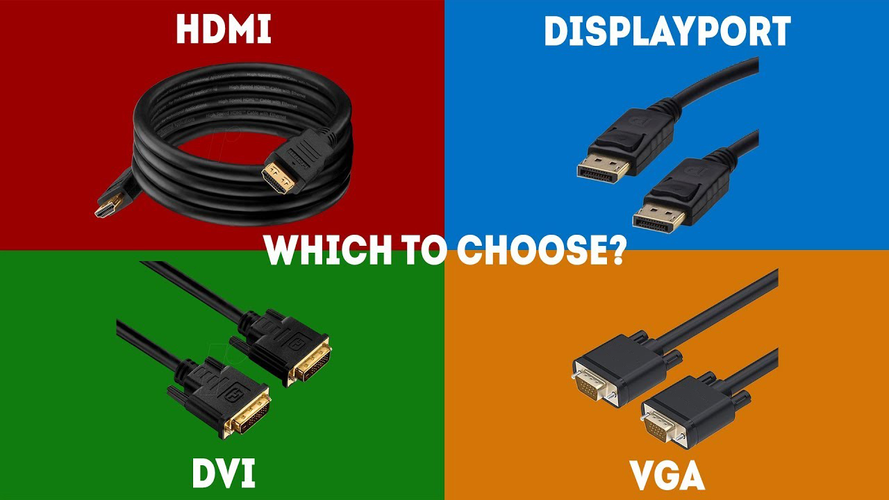 DVI VGA DisplayPort
