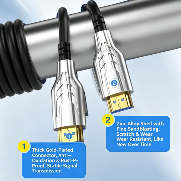 AOC Active Optical HDMI 2.0 Cable 4K@60Hz - Image 4